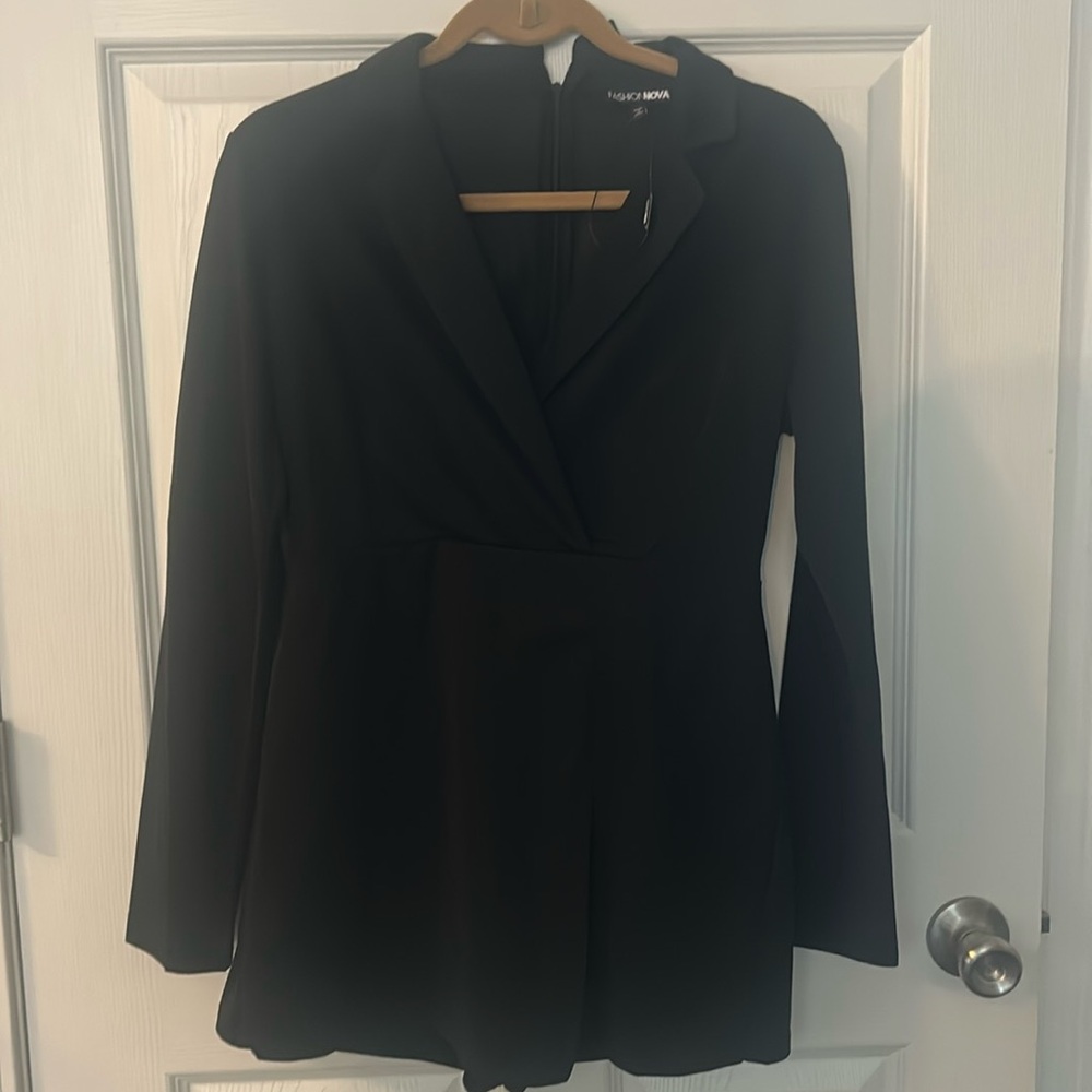 Fashion Nova business romper/dress
